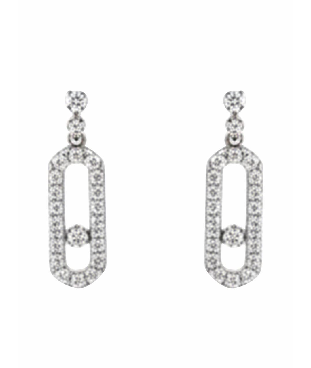 MESSIKA Белые серьги из белого золота, фото 1