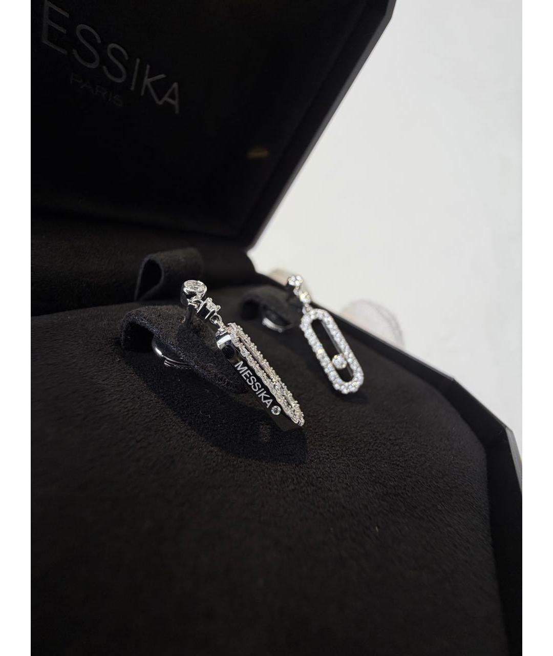 MESSIKA Белые серьги из белого золота, фото 4