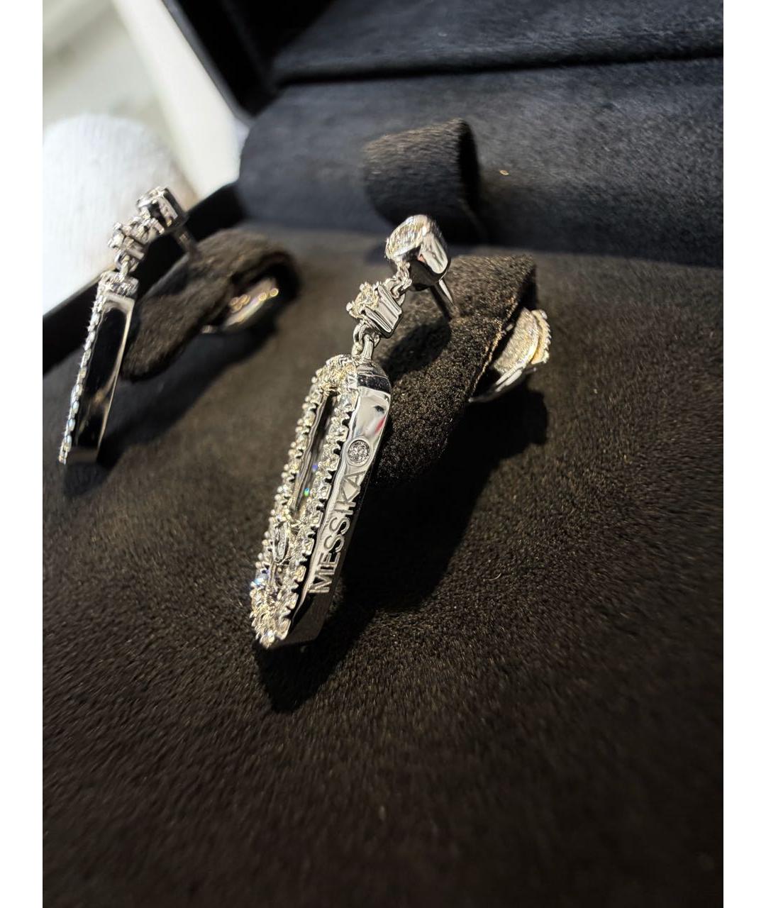 MESSIKA Белые серьги из белого золота, фото 3