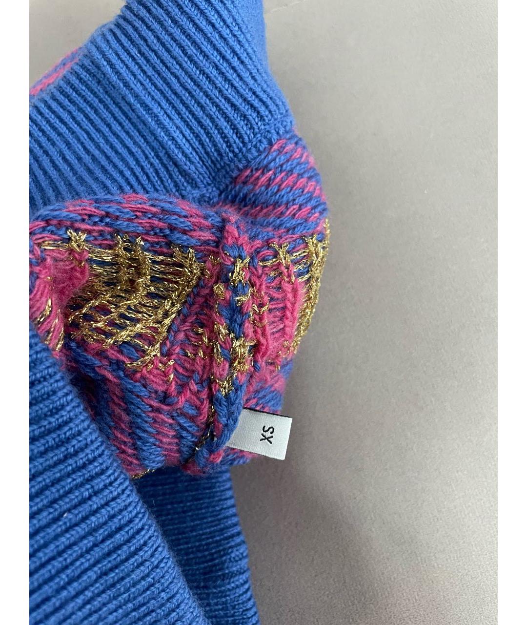 GUCCI Мульти шерстяная юбка миди, фото 5