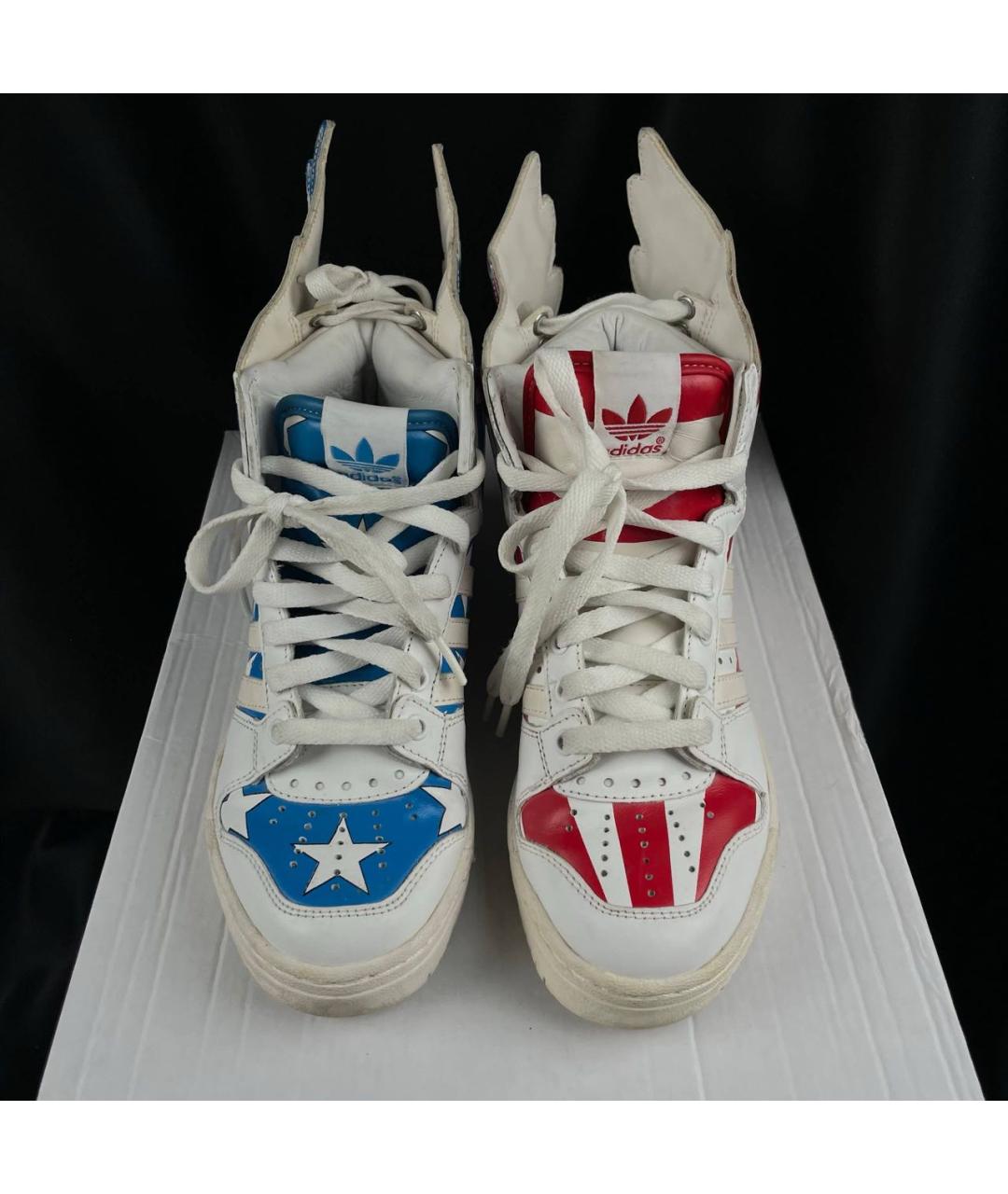 ADIDAS Мульти кожаные кеды, фото 3