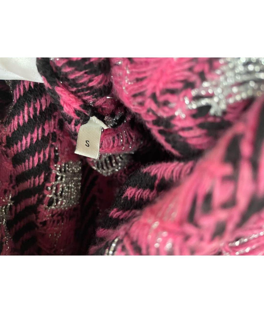 GUCCI Мульти шерстяная юбка миди, фото 5