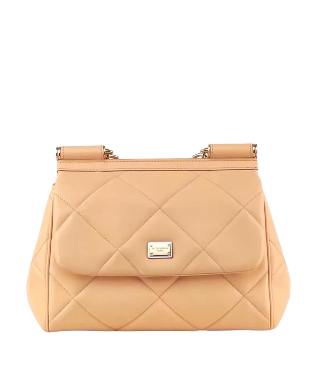 DOLCE&GABBANA Кожаная сумка тоут, фото 1