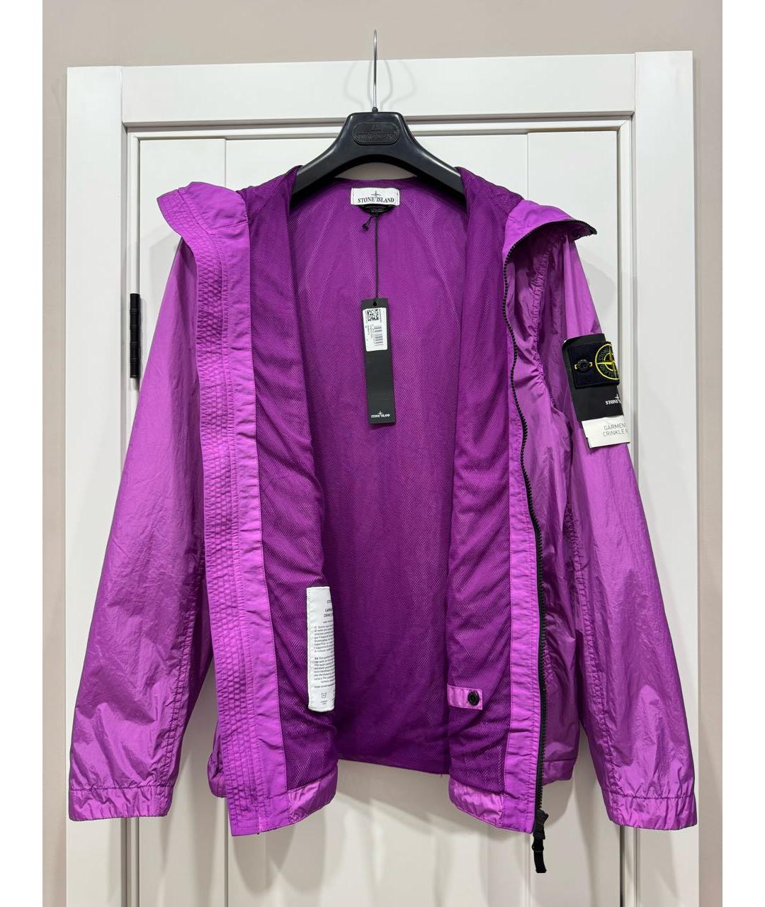 STONE ISLAND Фиолетовая куртка, фото 4