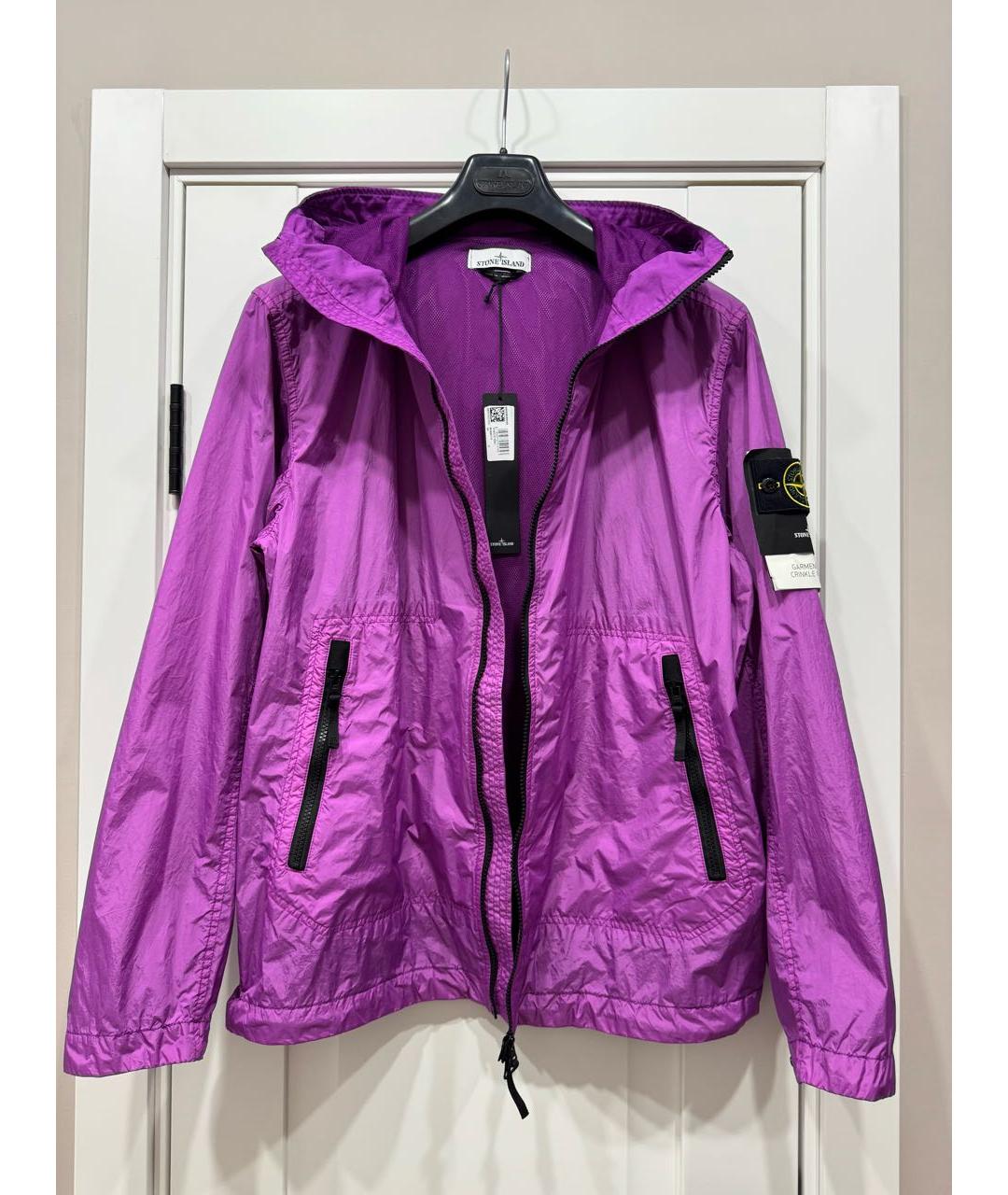 STONE ISLAND Фиолетовая куртка, фото 3
