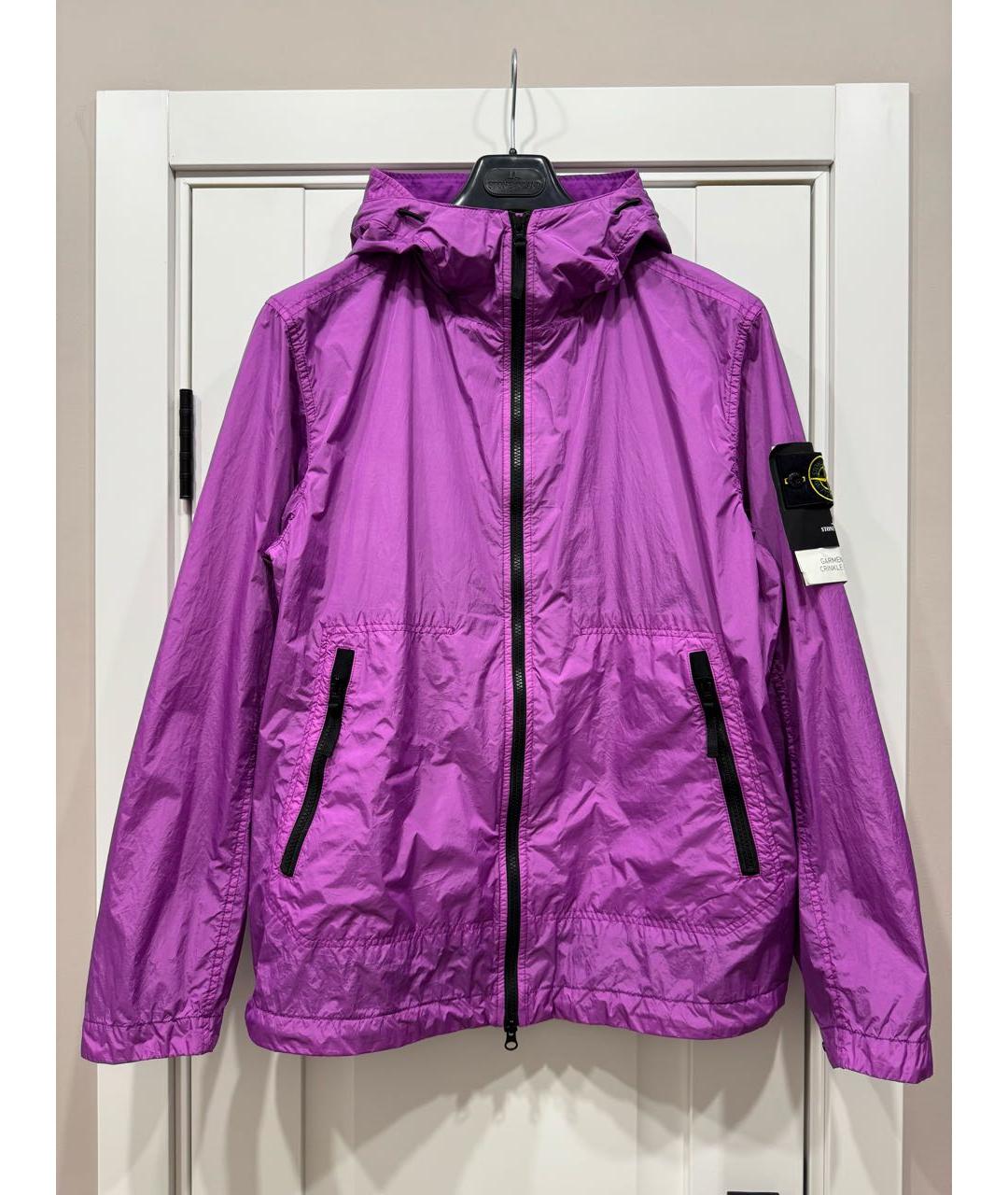 STONE ISLAND Фиолетовая куртка, фото 9