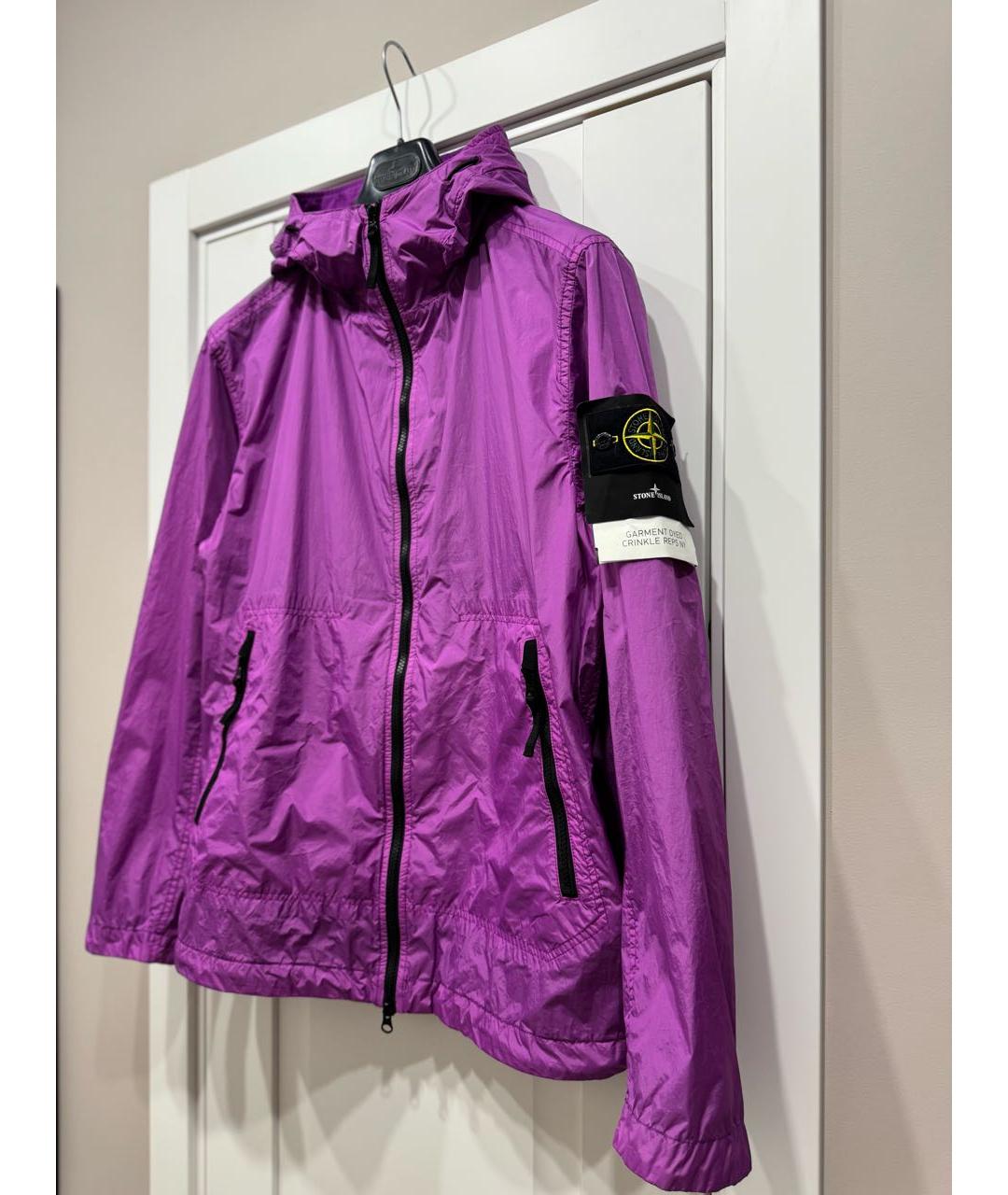 STONE ISLAND Фиолетовая куртка, фото 6