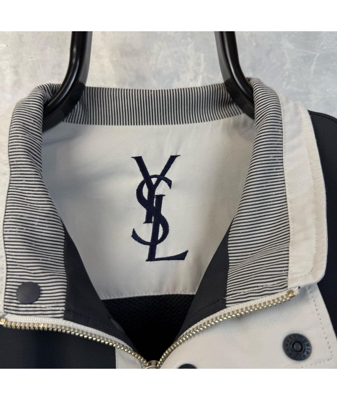 SAINT LAURENT Черная куртка, фото 4