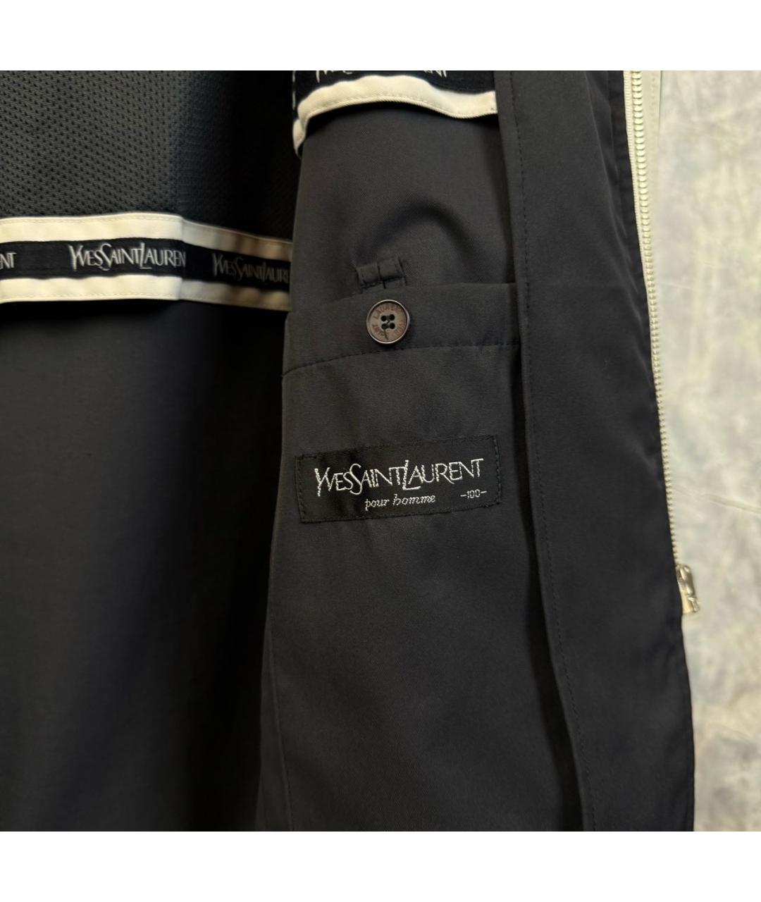 SAINT LAURENT Черная куртка, фото 5