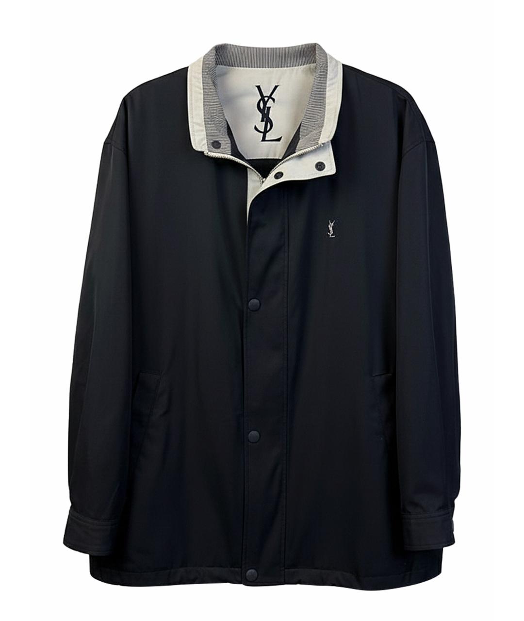 SAINT LAURENT Черная куртка, фото 1