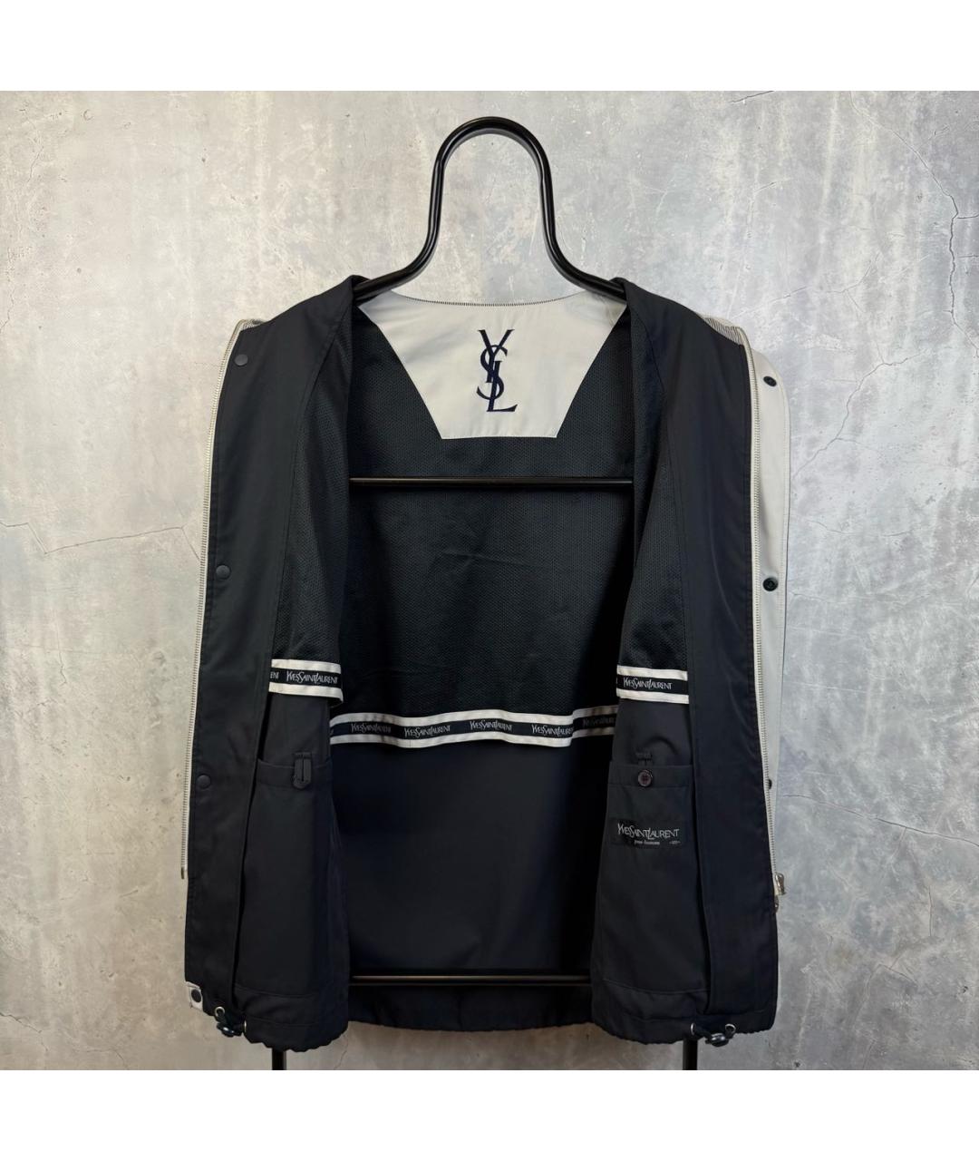 SAINT LAURENT Черная куртка, фото 3