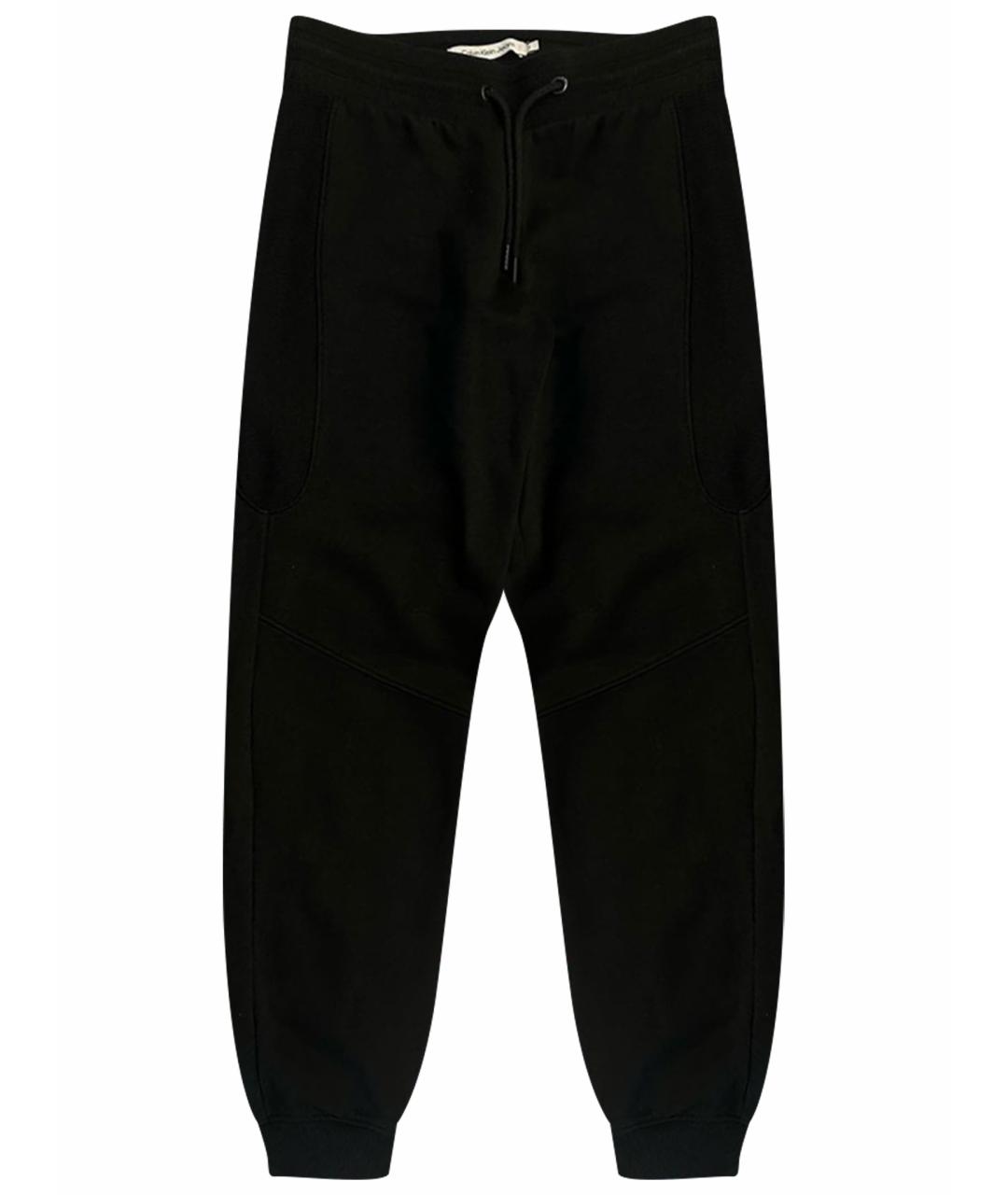 CALVIN KLEIN Черные хлопковые спортивные брюки и шорты, фото 1