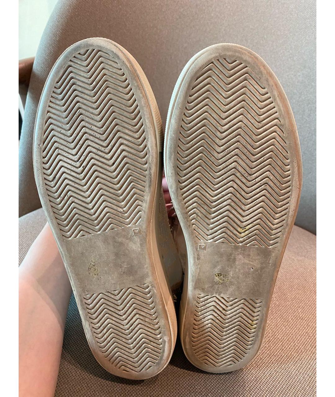 AMIRI Белые кожаные кеды, фото 6