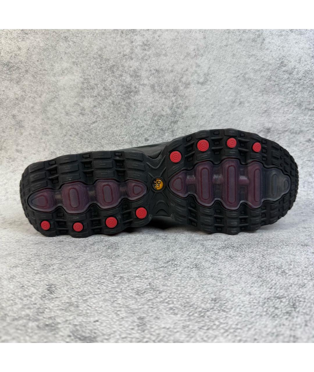 NIKE Черные текстильные низкие кроссовки / кеды, фото 7