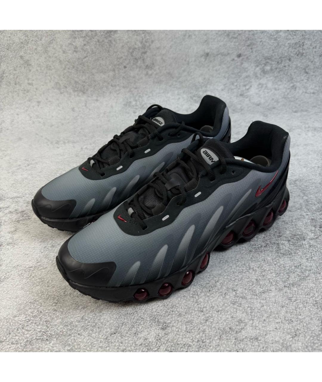 NIKE Черные текстильные низкие кроссовки / кеды, фото 2