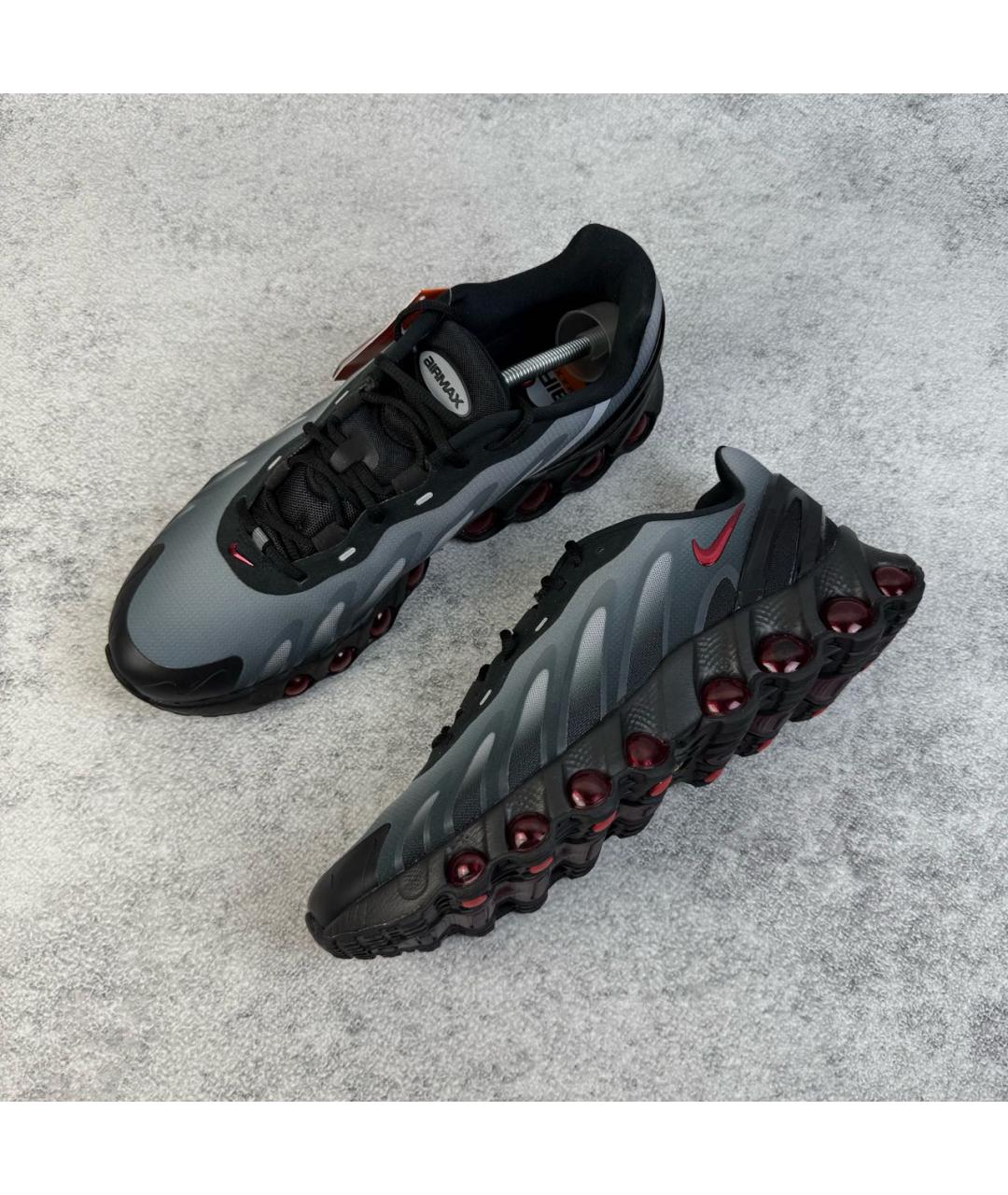 NIKE Черные текстильные низкие кроссовки / кеды, фото 4