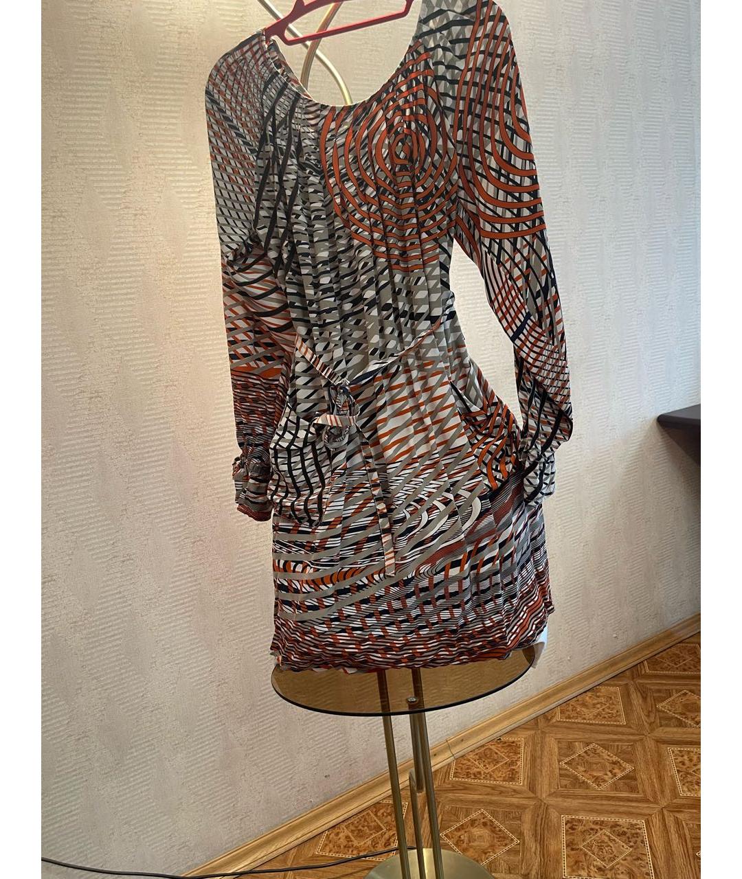 CALVIN KLEIN Шелковое платье, фото 4