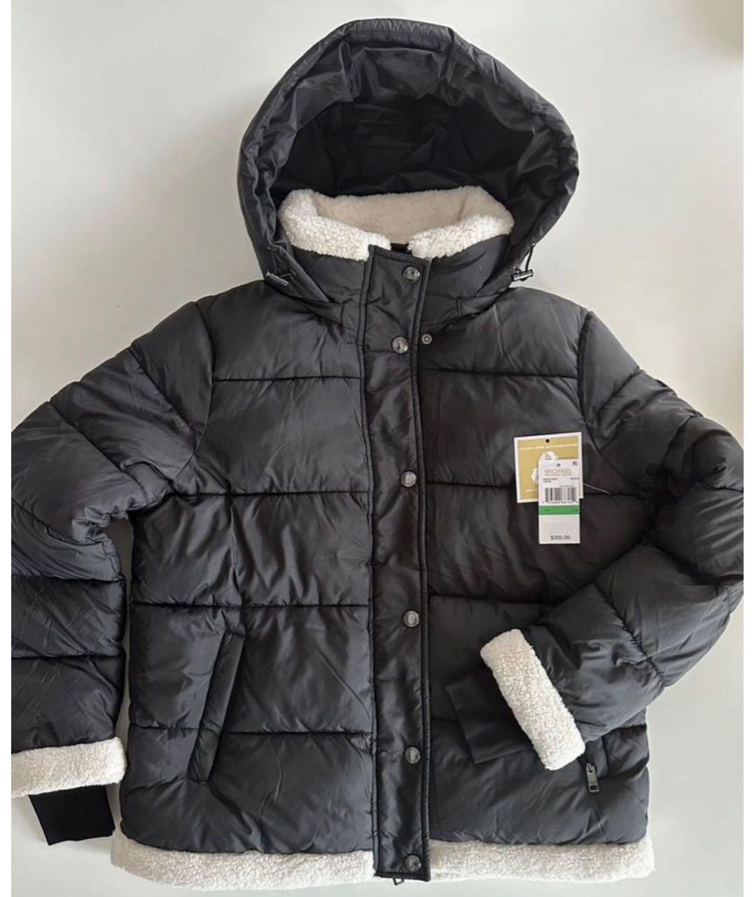 MICHAEL KORS Черная полиэстеровая куртка, фото 9