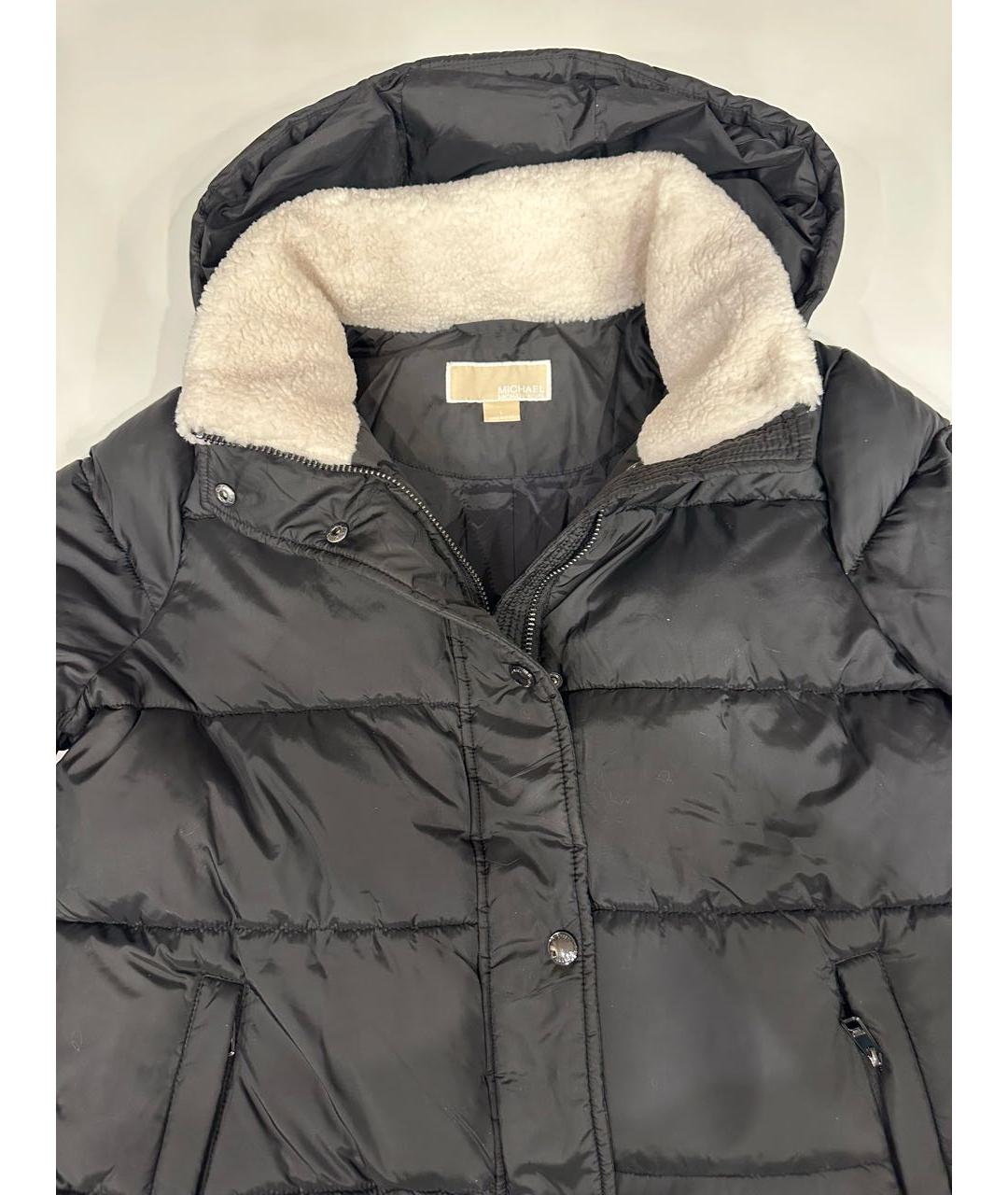 MICHAEL KORS Черная полиэстеровая куртка, фото 3