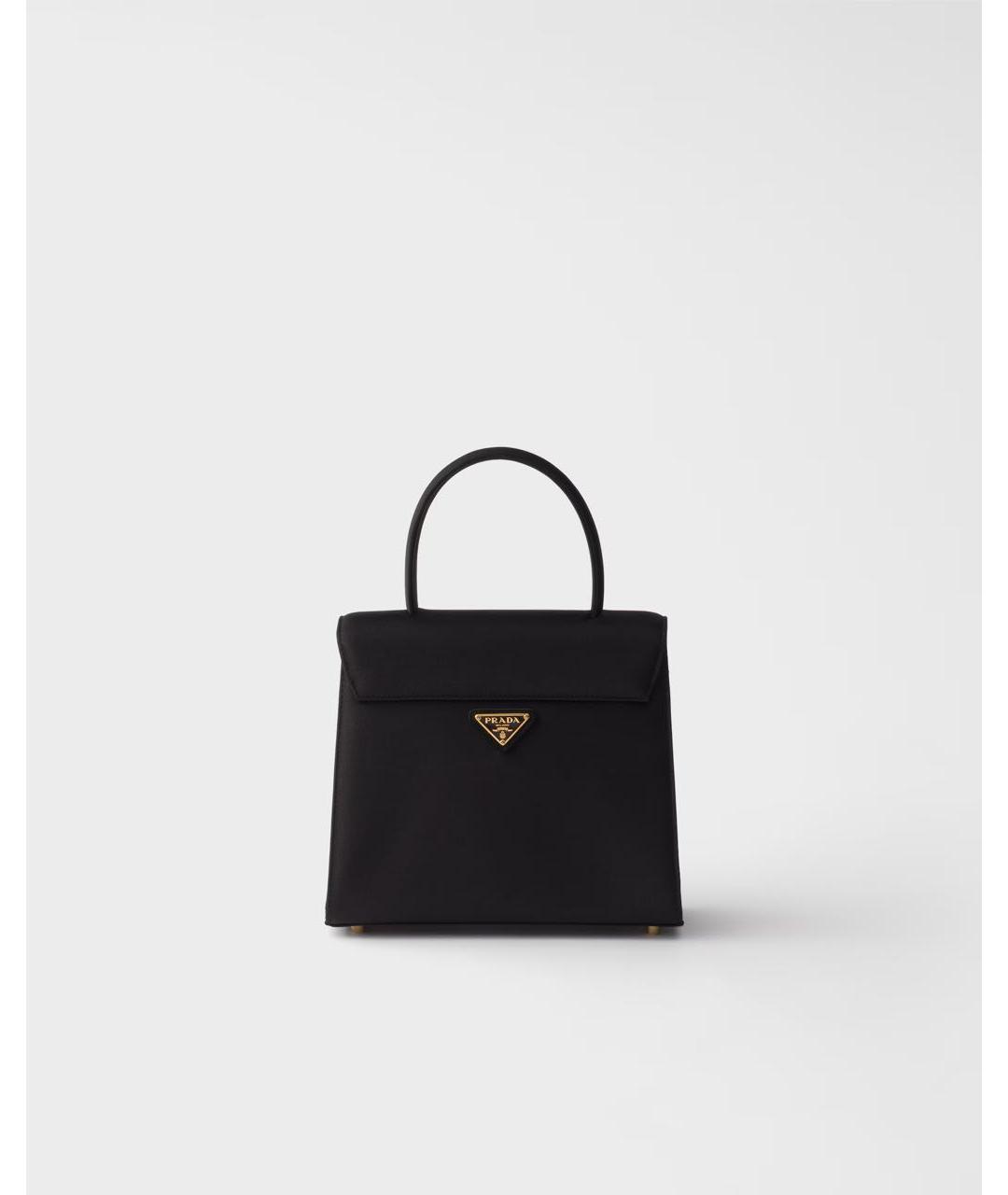 PRADA Черная сумка с короткими ручками, фото 3