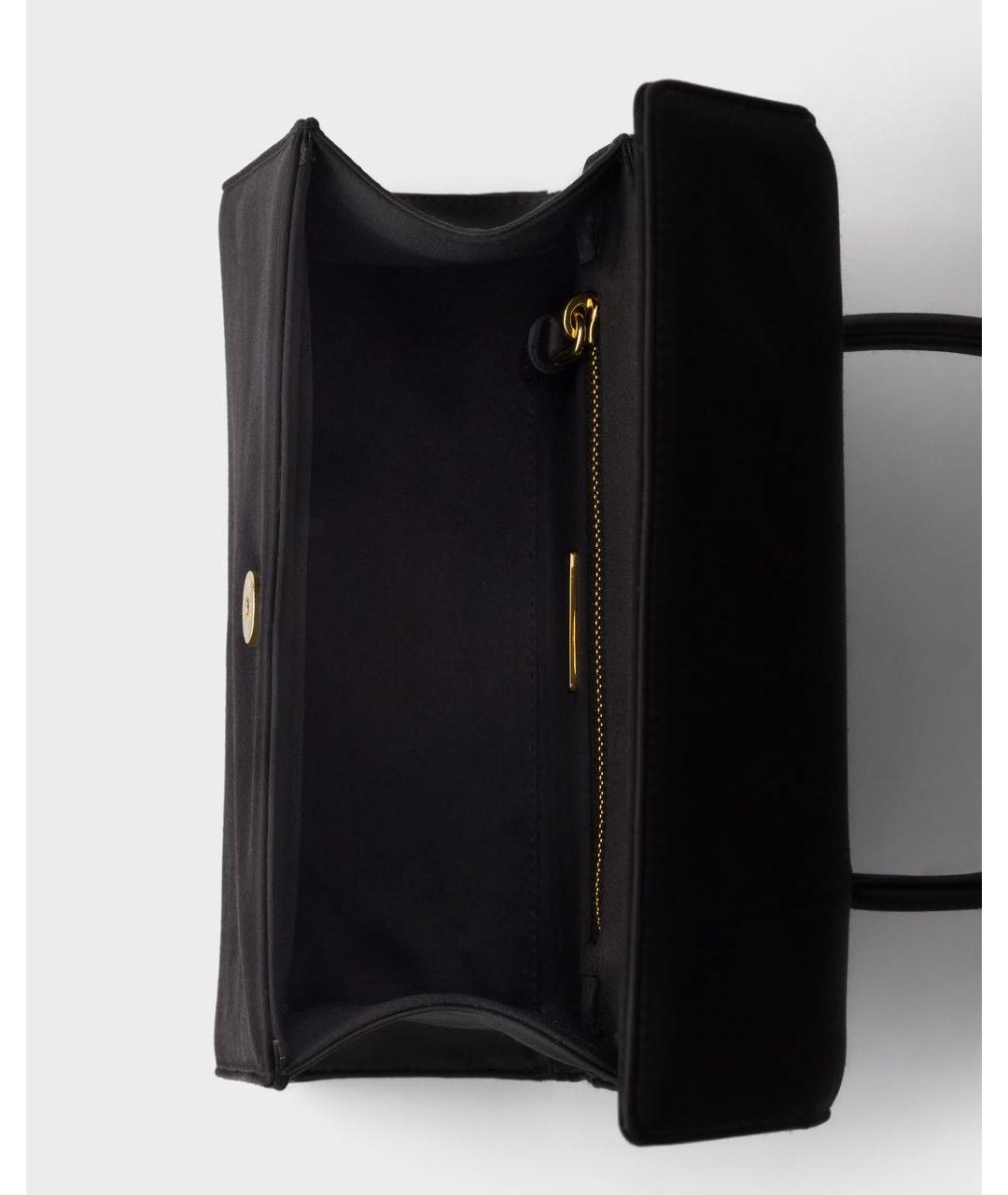 PRADA Черная сумка с короткими ручками, фото 4