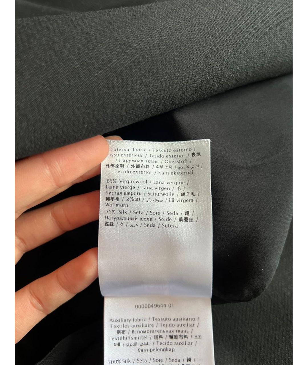 VALENTINO Черное повседневное платье, фото 6