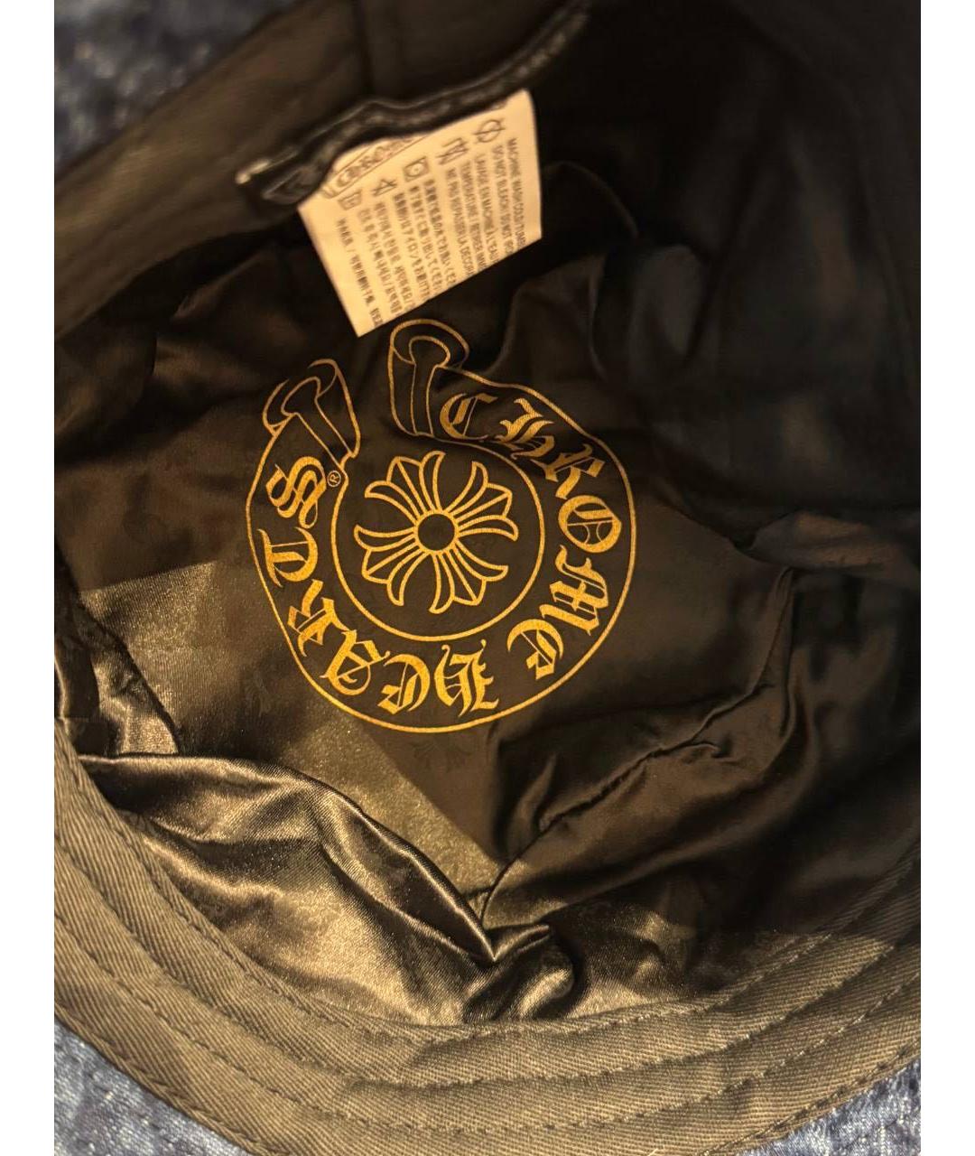 CHROME HEARTS Темно-синяя панама, фото 3