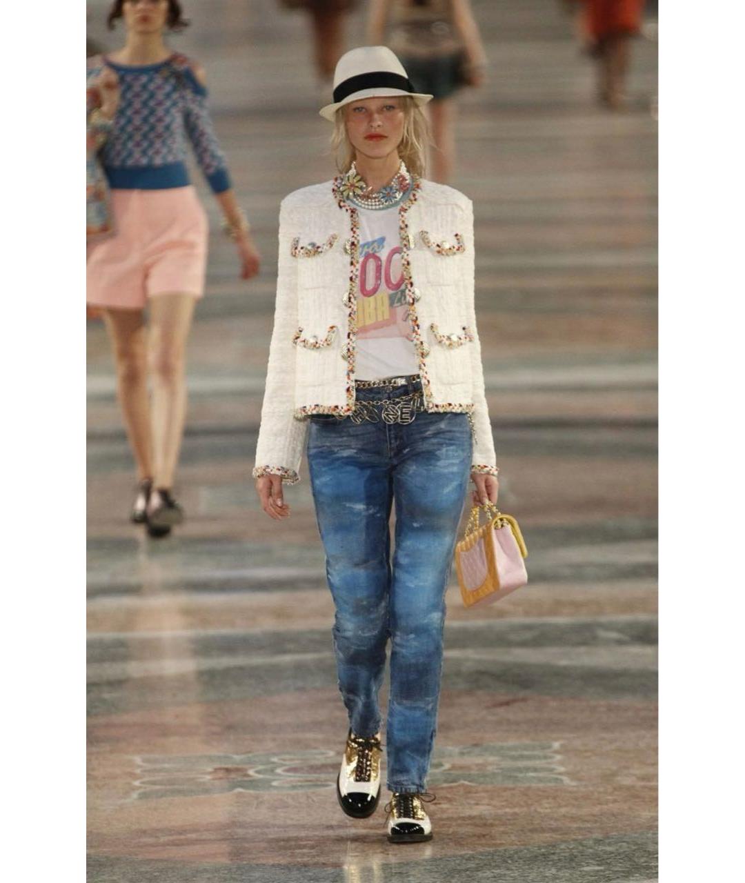 CHANEL Мульти хлопковая майка, фото 6