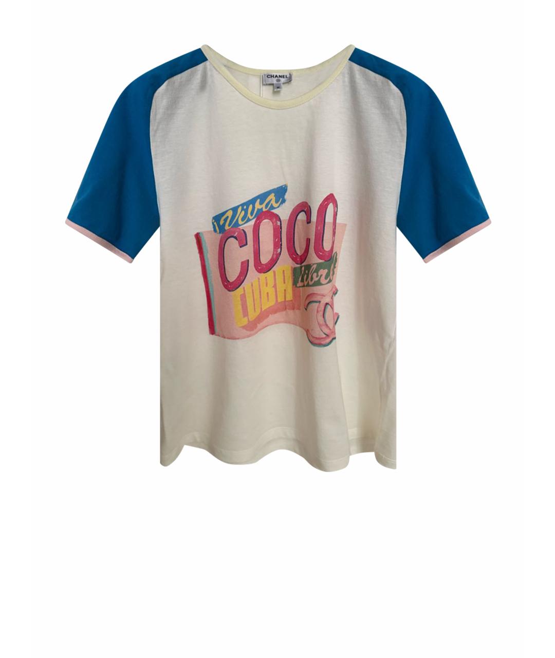 CHANEL Мульти хлопковая майка, фото 1