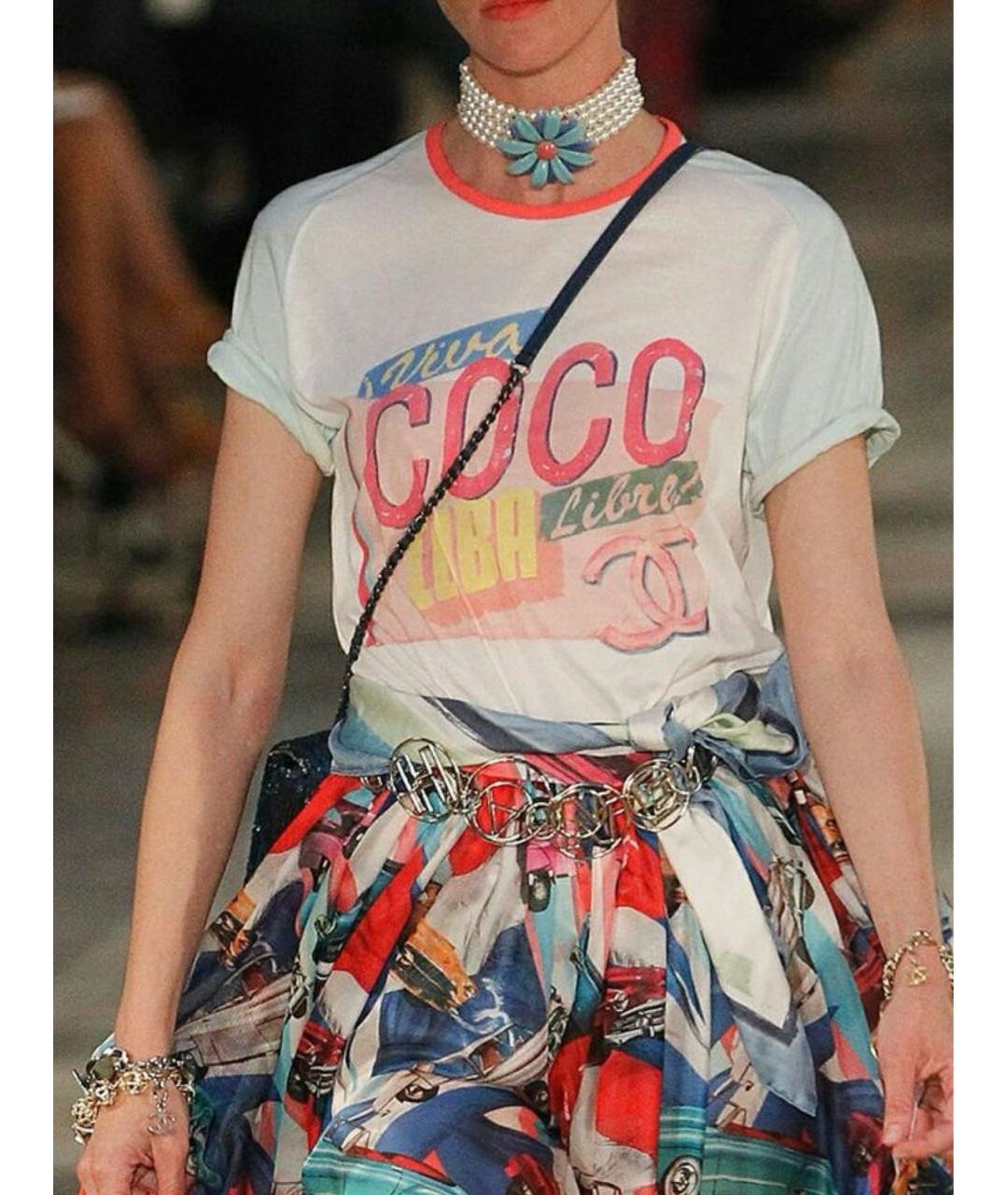 CHANEL Мульти хлопковая майка, фото 7