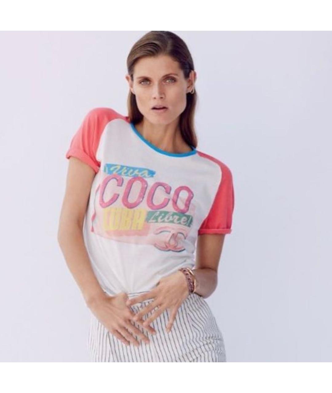 CHANEL Мульти хлопковая майка, фото 8