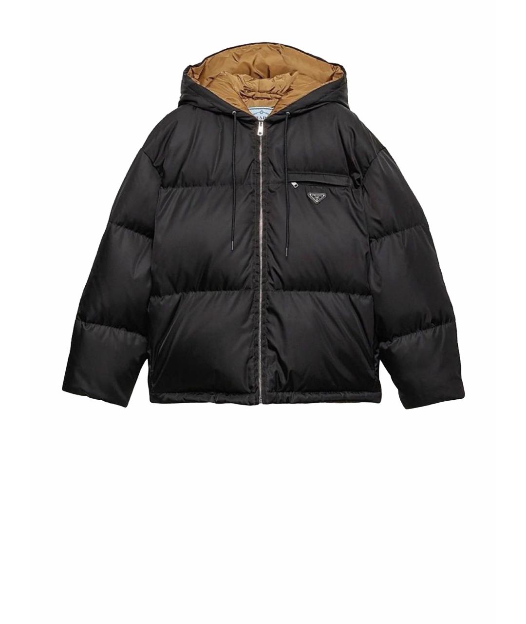PRADA Черный пуховик, фото 1