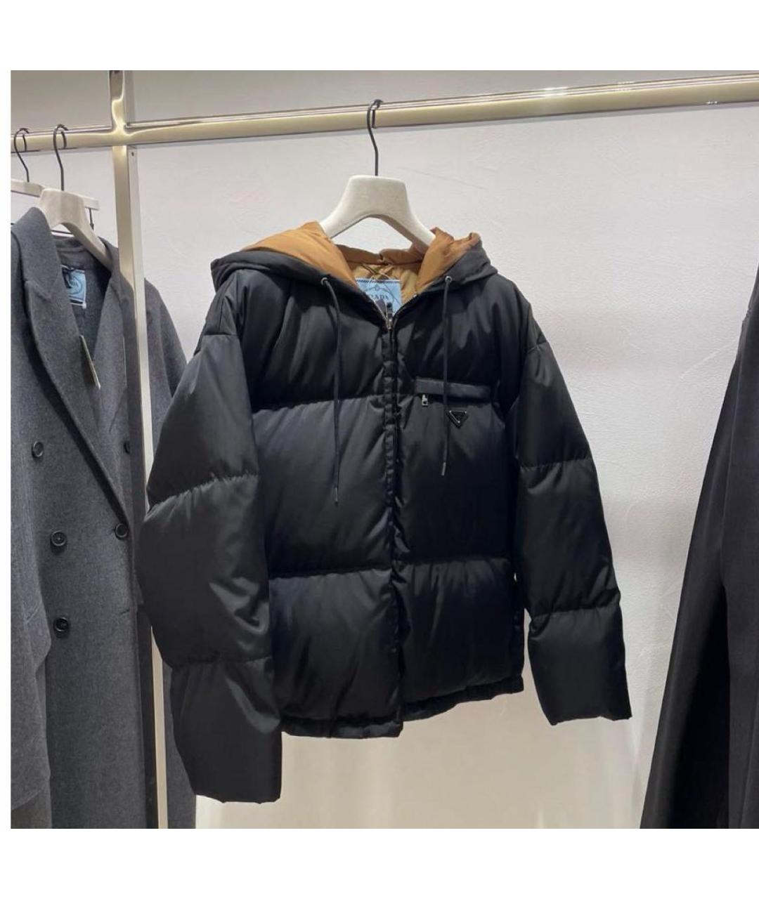 PRADA Черный пуховик, фото 2