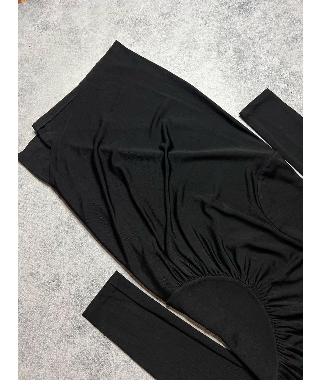 GIVENCHY Черное вискозное вечернее платье, фото 6