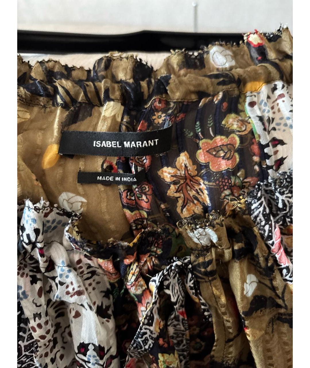 ISABEL MARANT Мульти шелковая туника, фото 3