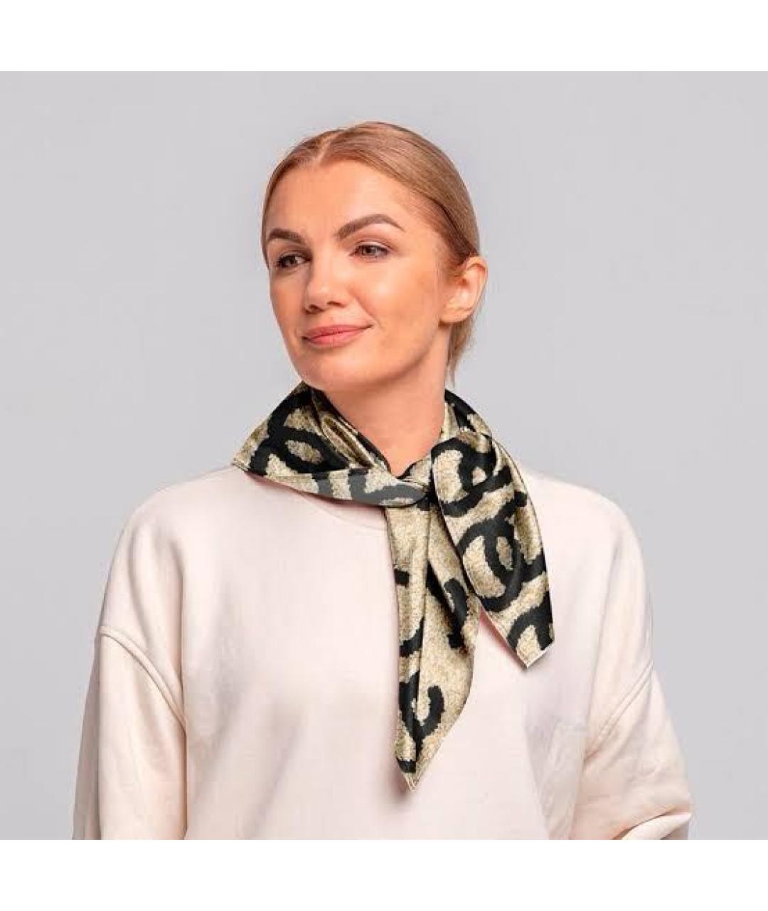 CHANEL Мульти шелковый платок, фото 7