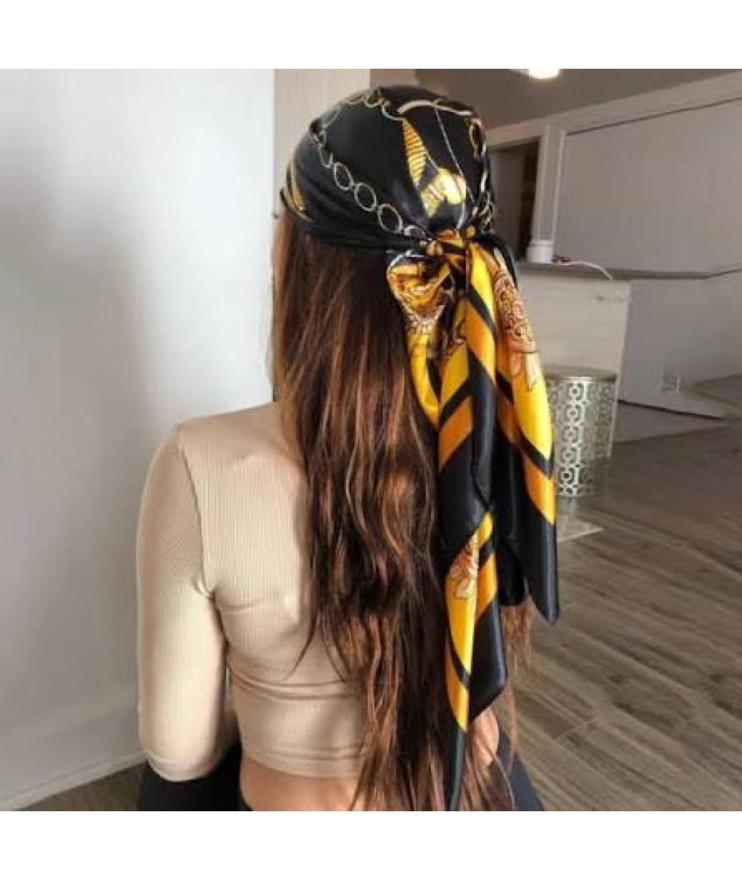 CHANEL Мульти шелковый платок, фото 3