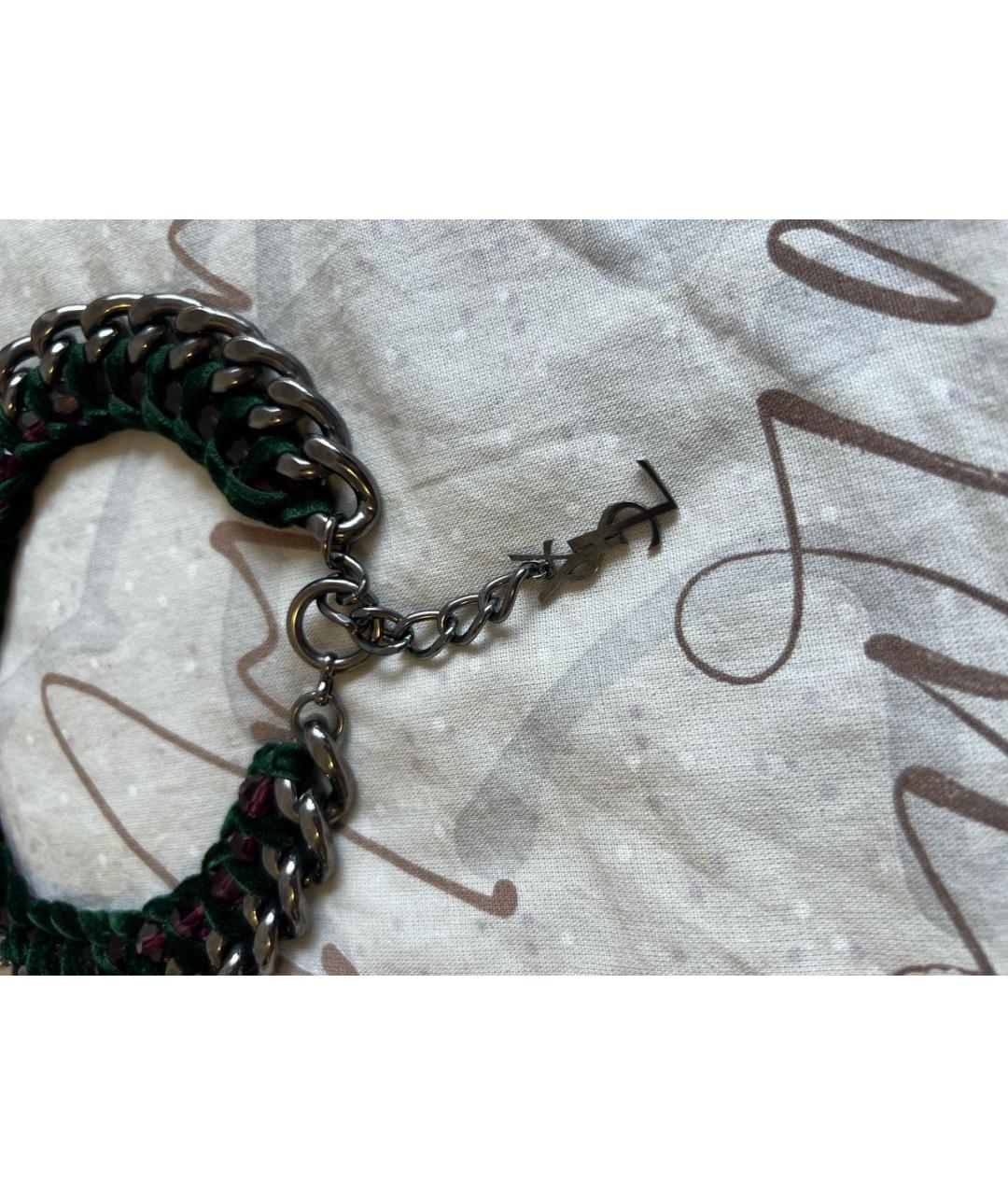 SAINT LAURENT Мульти металлическое колье, фото 3