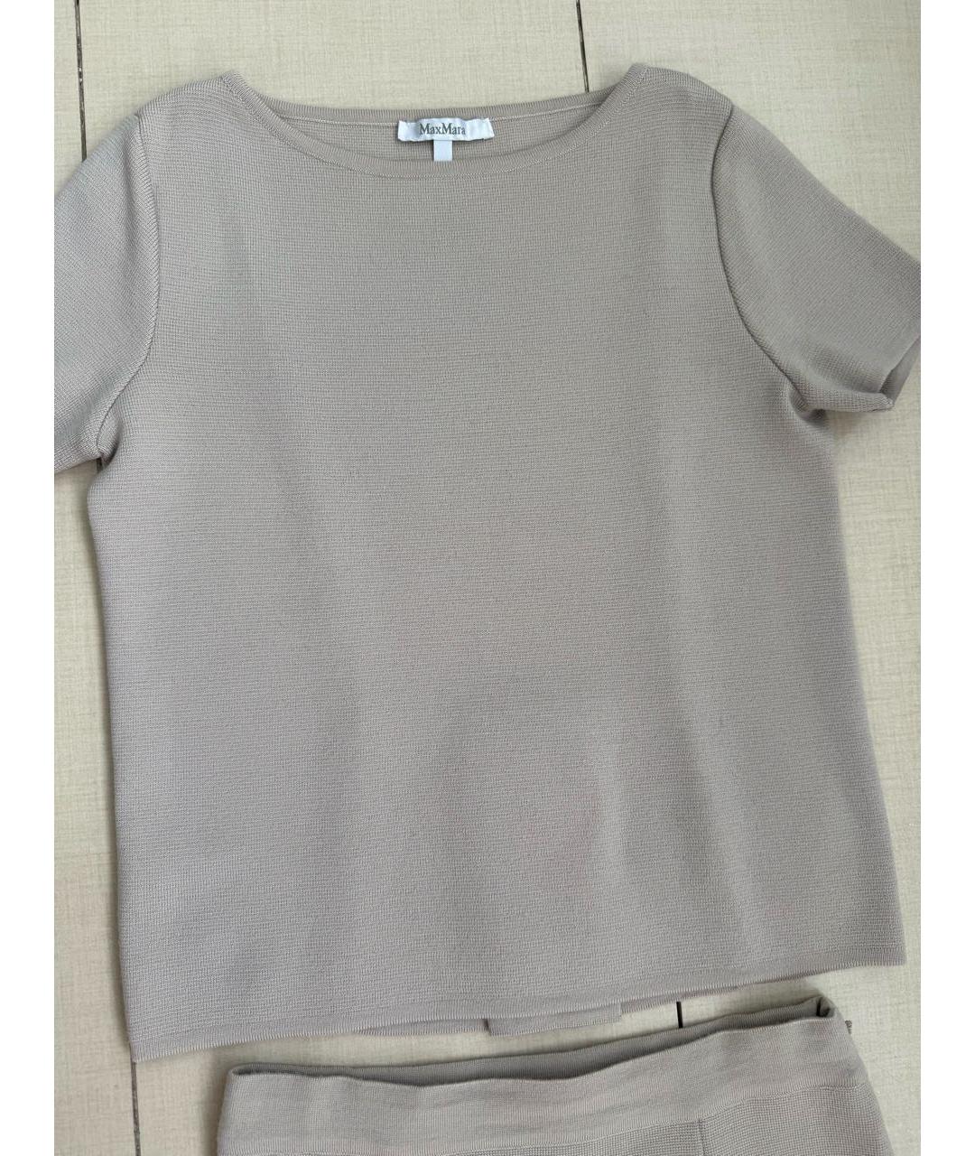 MAX MARA Серый костюм с юбками, фото 7