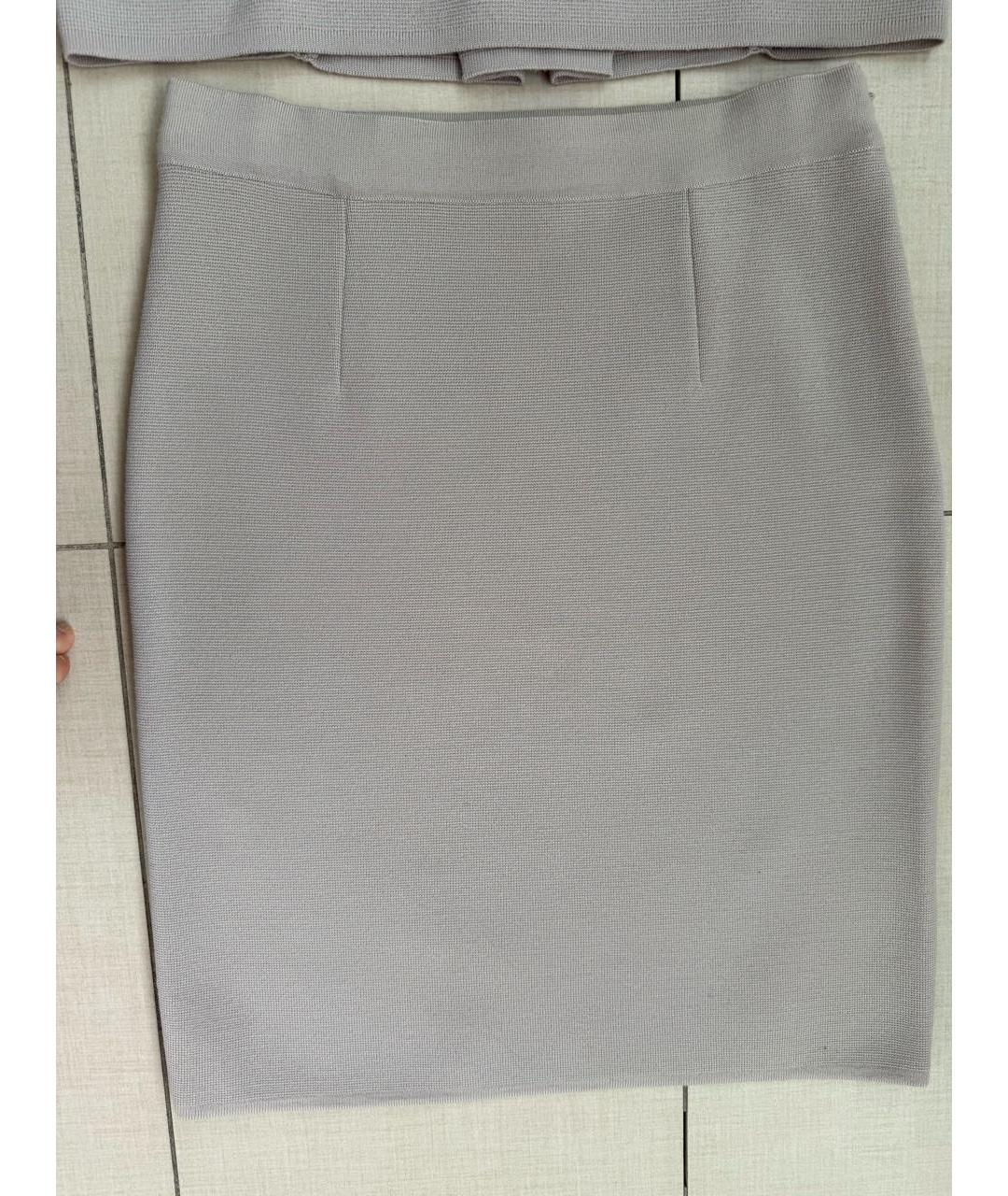 MAX MARA Серый костюм с юбками, фото 2