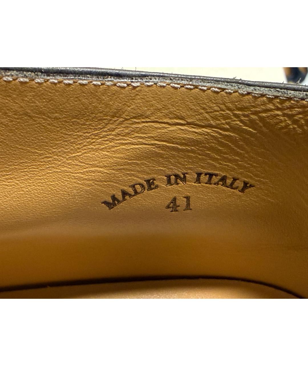 LORO PIANA Серые нубуковые лоферы, фото 8