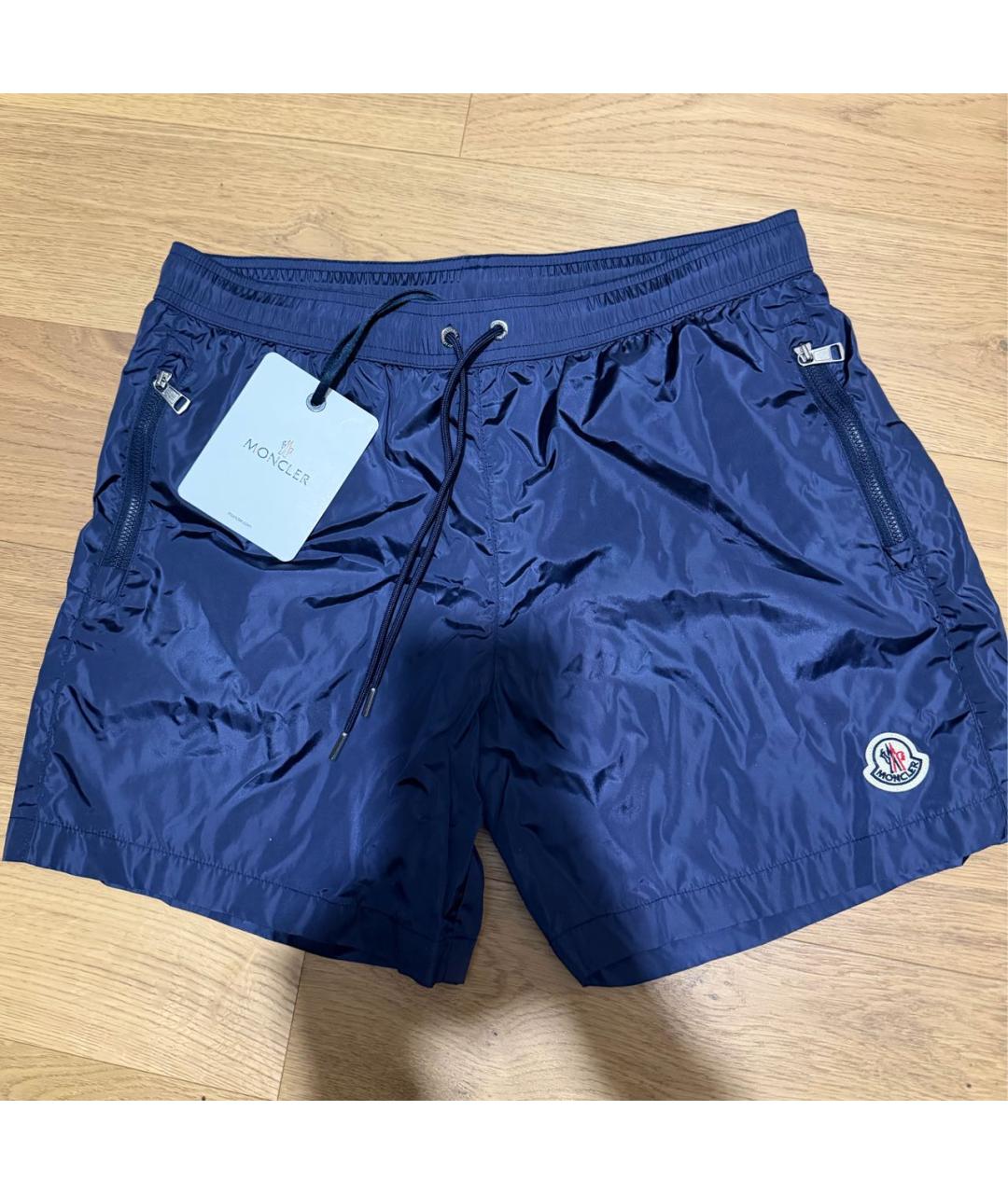 MONCLER Темно-синие плавки, фото 5