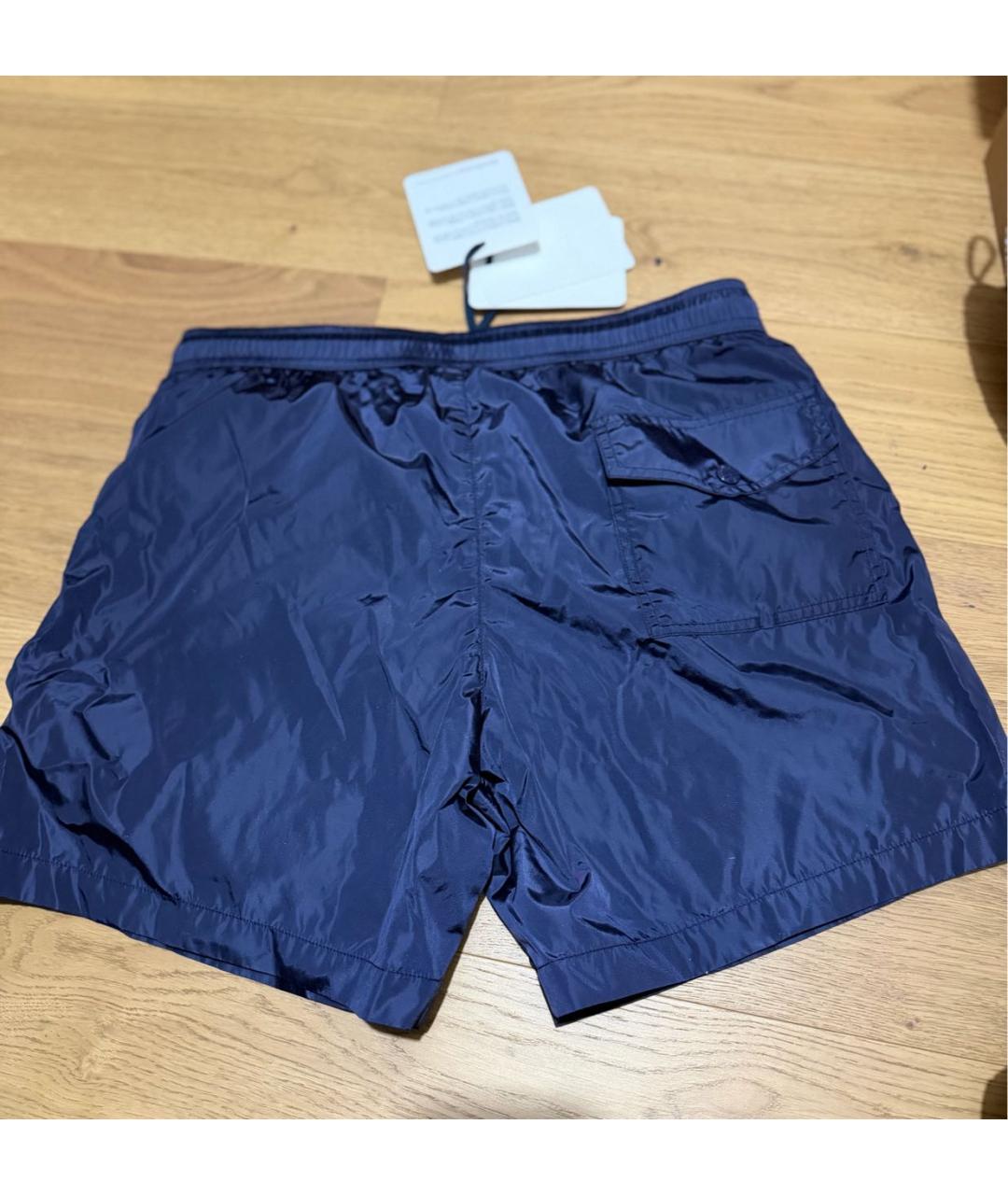 MONCLER Темно-синие плавки, фото 2