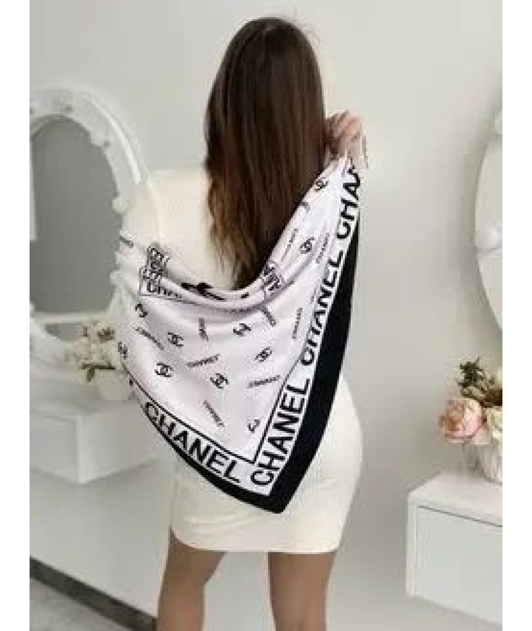 CHANEL Мульти шелковый платок, фото 5