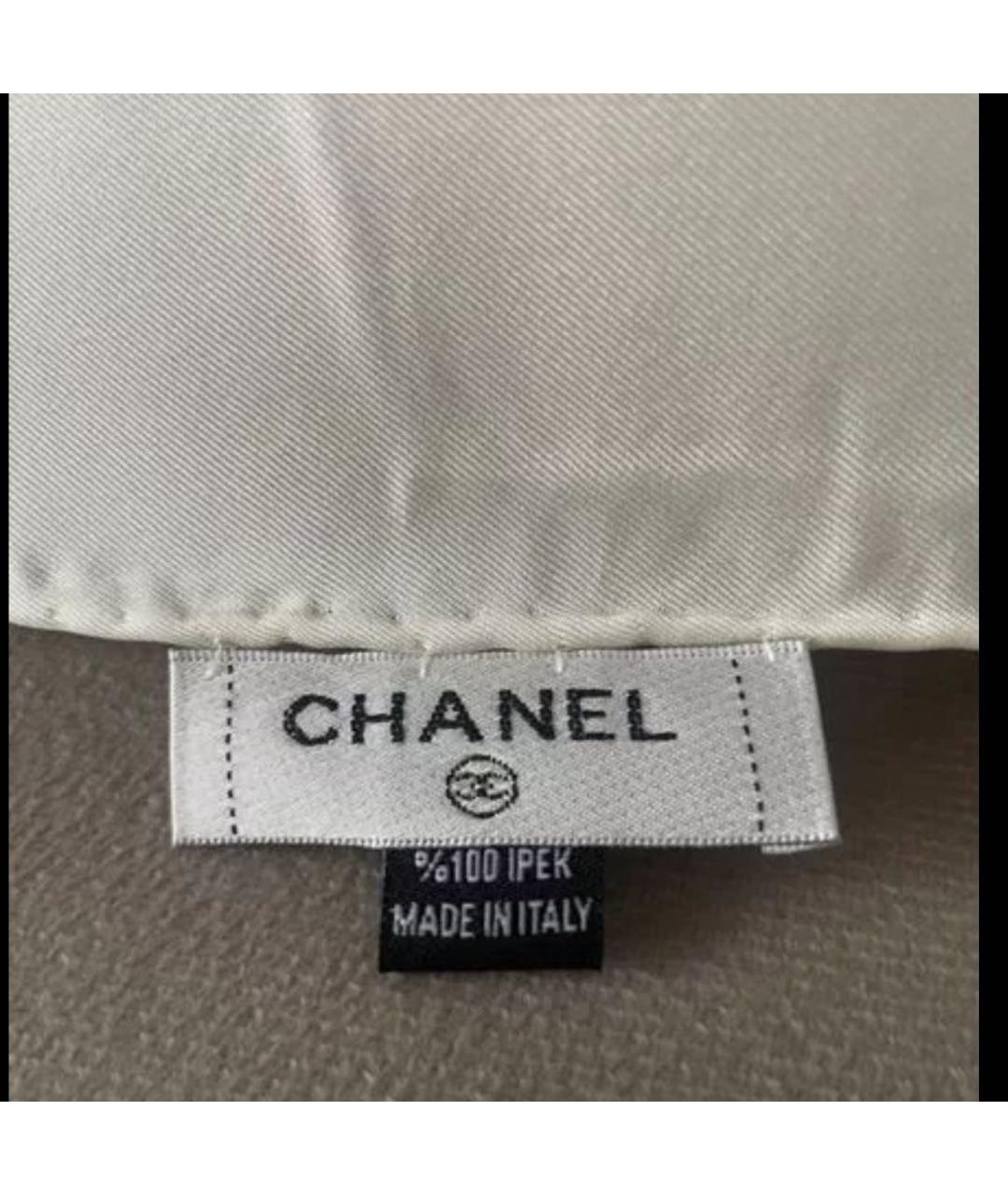 CHANEL Мульти шелковый платок, фото 3