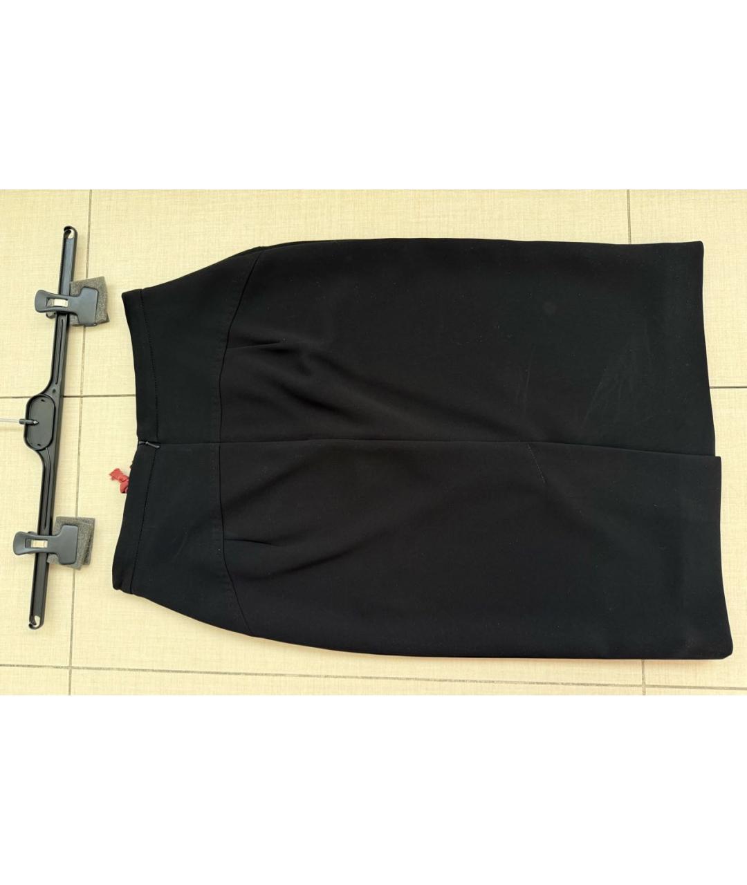 MAX MARA Черная юбка миди, фото 2