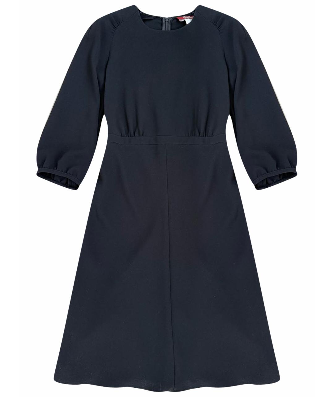 MAX MARA Черное коктейльное платье, фото 1