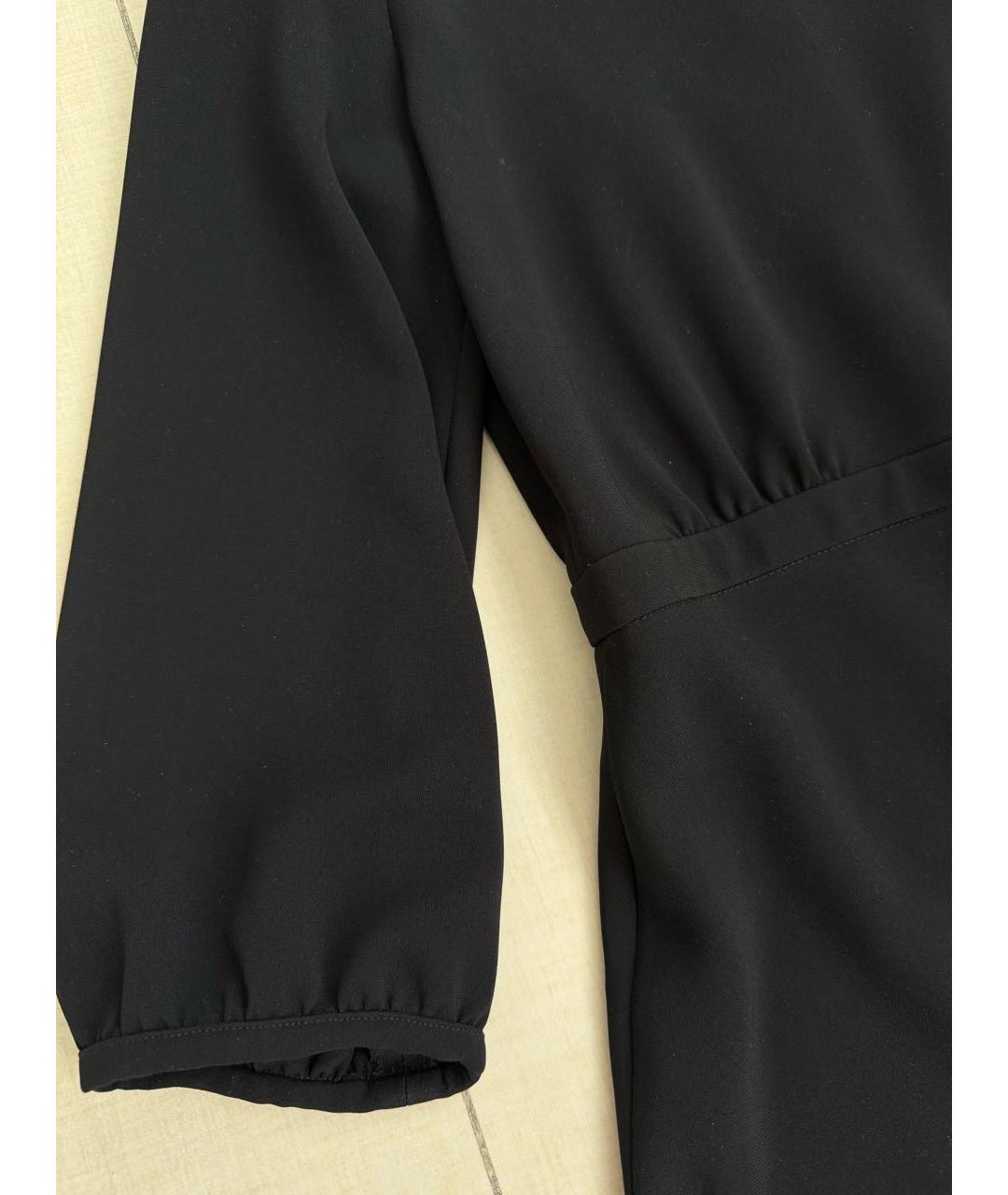 MAX MARA Черное коктейльное платье, фото 5