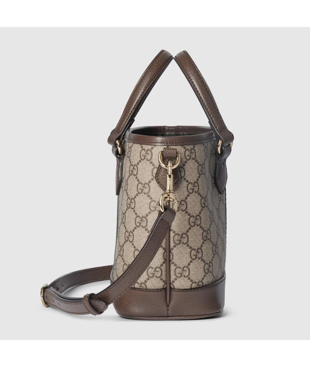 GUCCI Бежевая сумка тоут, фото 4