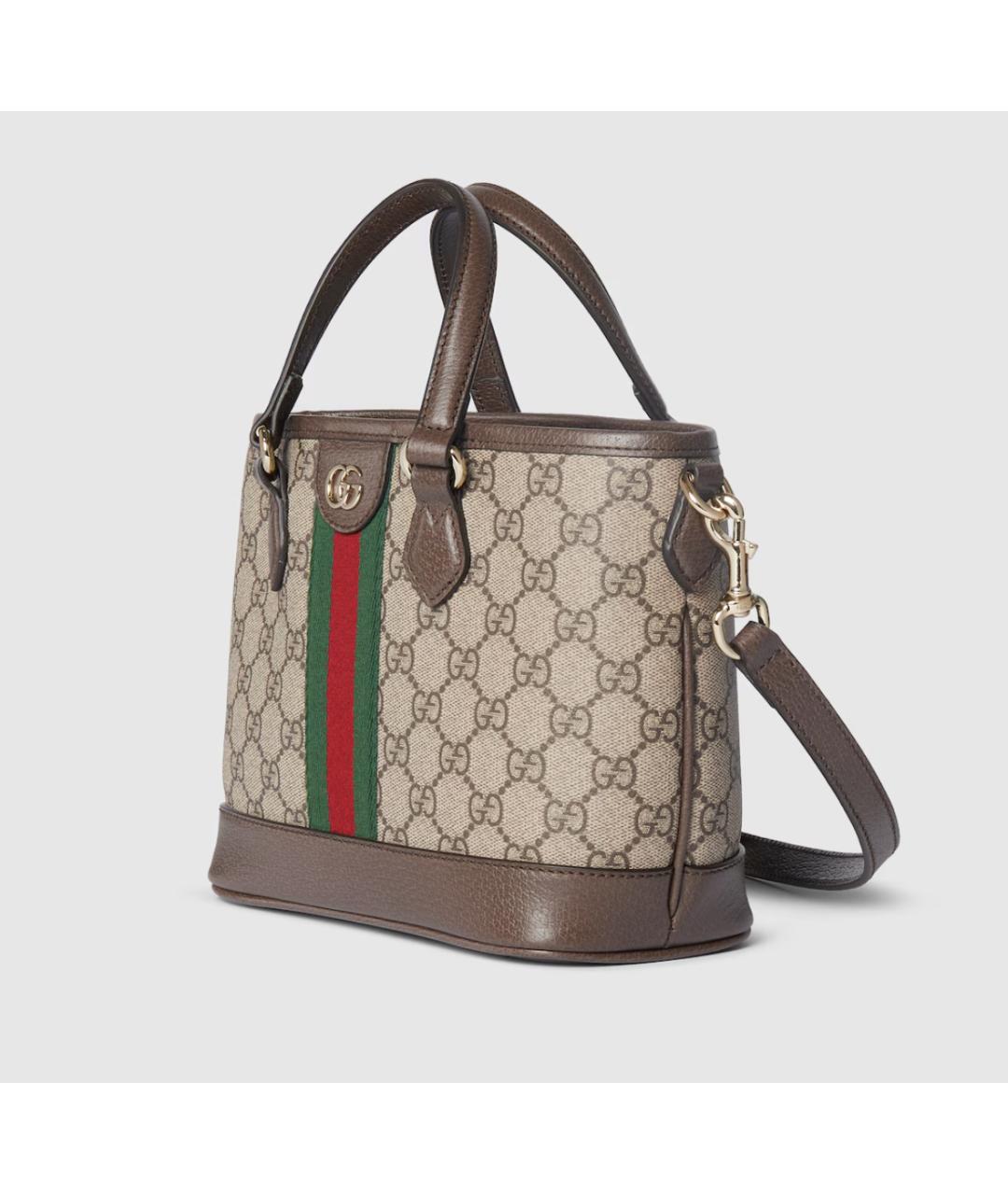 GUCCI Бежевая сумка тоут, фото 2